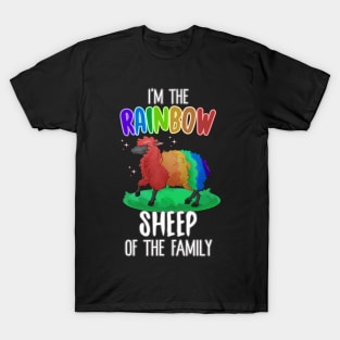 Rainbow Sheep Of The Family T-Shirt